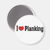 I (Herz) Planen Magnet (Vorderseite/Rückseite)