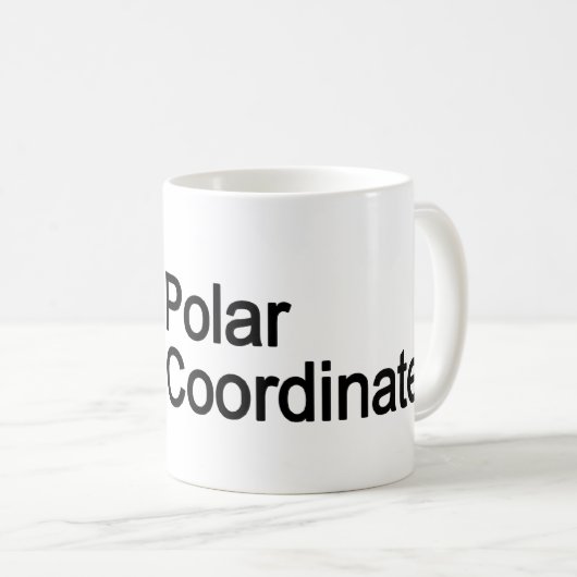 I Herz Polar Koordinaten Kaffeetasse (VorderseiteRechts)