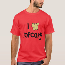 I Herz-Popcorn-Shirt T-Shirt