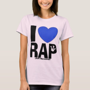 I Herz-Rap - Blau T-Shirt