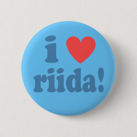 I Herz Riida! Button (Vorderseite)