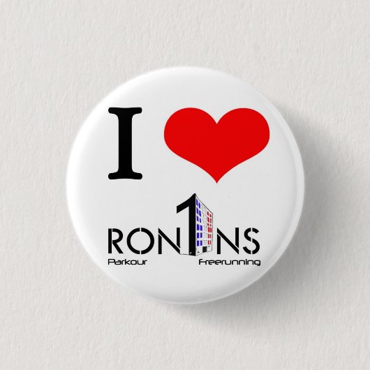 I Herz ron1ns Button (Vorderseite)