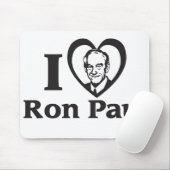 I HERZ RON PAUL - Mousepad (Mit Mouse)