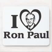 I HERZ RON PAUL - Mousepad (Vorne)