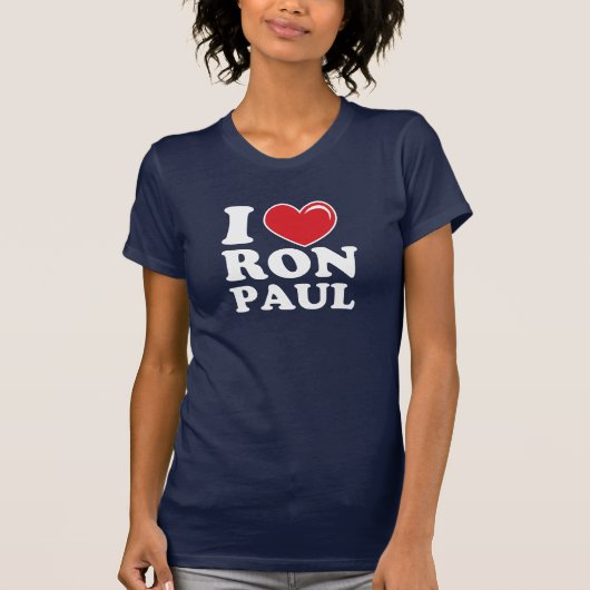 I Herz Ron Paul T-Shirt (Vorderseite)