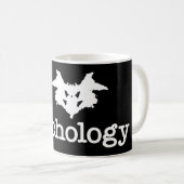 I Herz (Rorschach Inkblot) Psychologie Kaffeetasse (VorderseiteRechts)