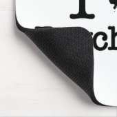 I Herz (Rorschach Inkblot) Psychologie Mousepad (Ecke)