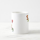 I Herz-Salsa Kaffeetasse (Mittel)