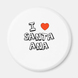 I Herz Santa Ana Magnet