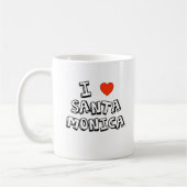 I Herz Santa Monica Kaffeetasse (Links)