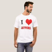 I Herz Sapporo T-Shirt (Vorne ganz)