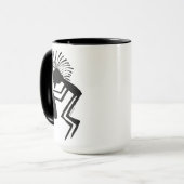 I HERZ-SAXOPHON TASSE (Vorderseite Links)