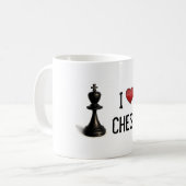 I Herz-Schach Kaffeetasse (Vorderseite Links)
