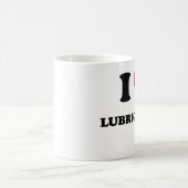 I Herz-Schmierung Kaffeetasse (Mittel)
