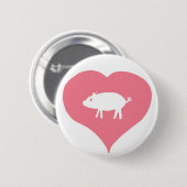 I Herz-Schwein-Button Button (Vorne & Hinten)