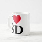 I Herz SD Kaffeetasse (Vorderseite Links)