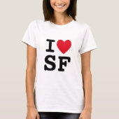 I Herz SF Monogram T-Shirt (Vorderseite)