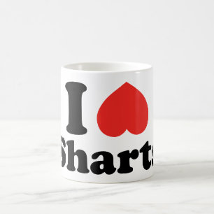 I Herz Sharts Kaffeetasse