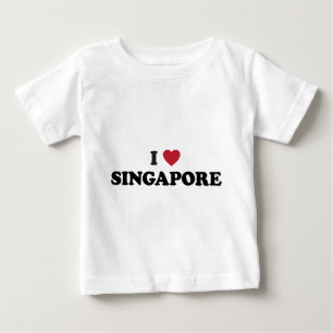 I Herz Singapur Baby T-shirt