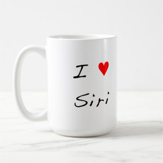 I Herz Siri Kaffeetasse