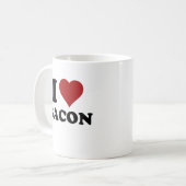 I HERZ-SPECK KAFFEETASSE (Vorderseite Links)