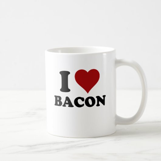 I HERZ-SPECK KAFFEETASSE (Rechts)