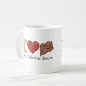 I Herz-Speck Kaffeetasse (Vorderseite Links)