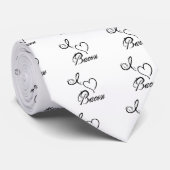 I Herz-Speck Krawatte (Gerollt)