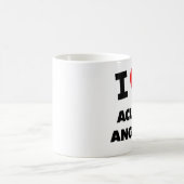 I Herz-spitze Winkel Kaffeetasse (Mittel)