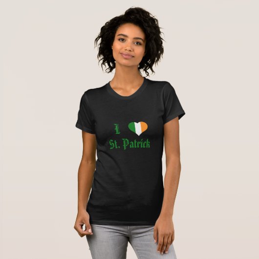 I Herz St Patrick T-Shirt (Vorne ganz)