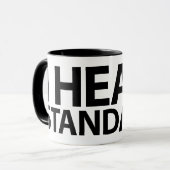 I HERZ-STANDARDS TASSE (Vorderseite Links)