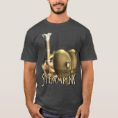 I Herz Steampunk T-Shirt (Vorderseite)