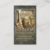 I Herz Steampunk Visitenkarten Visitenkarte (Vorderseite)