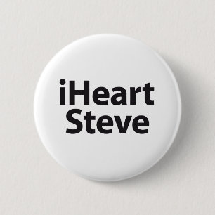 I Herz Steve Button