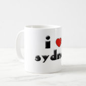 I HERZ Sydney-TASSE Kaffeetasse (Vorderseite Links)