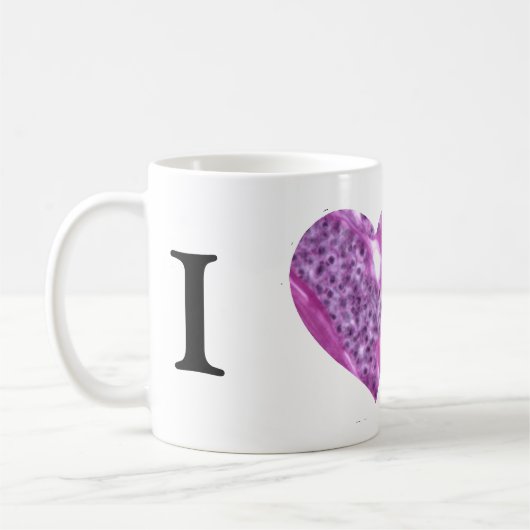 I (Herz) T. cruzi Kaffeetasse (Links)