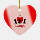 I Herz-Tango Keramikornament (Hinten)