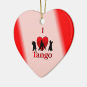 I Herz-Tango Keramikornament (Links)