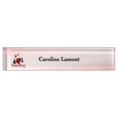 I Herz-Tanzen personalisiert Namensplakette (Vorderseite)