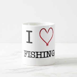I [Herz] Tasse fischend