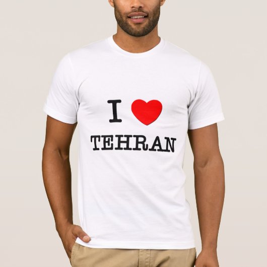I Herz TEHERAN T-Shirt (Vorderseite)