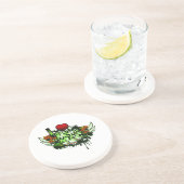 I Herz-Todesmetall Sandstein Untersetzer (Seite)