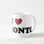 I Herz Toronto Kanada Kaffeetasse (VorderseiteRechts)