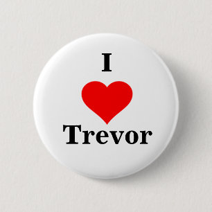 I Herz-Trevor-Knopf Button