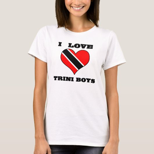 I Herz Trini Jungen T-Shirt (Vorderseite)