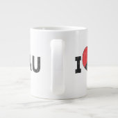 I Herz Trudeau Jumbo-Tasse (Rückseite)