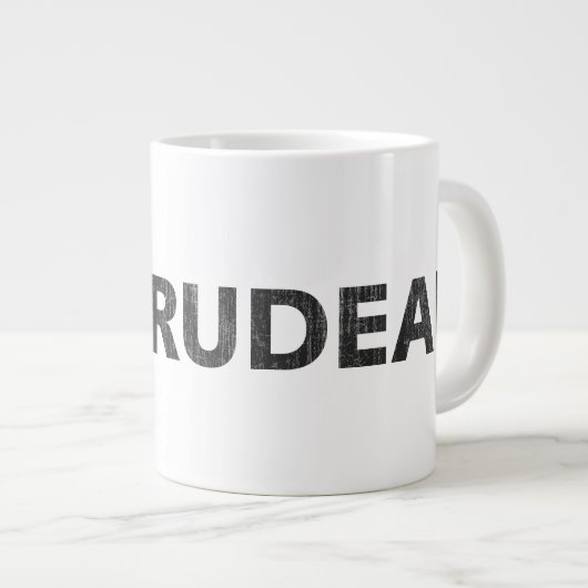 I Herz Trudeau Jumbo-Tasse (Vorderseite Rechts)