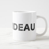 I Herz Trudeau Jumbo-Tasse (Rechts)