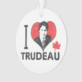 I Herz Trudeau Ornament (Vorderseite)