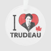 I Herz Trudeau Ornament (Vorderseite)